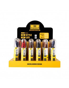 Стелаж с кабели, Earldom, 016, 15 x Micro USB, 10 x Lightning, 5 x Type-C, Черен - 14928