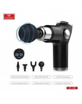 Електрически масажор за тяло Earldom ET-V3, Черен - 40529