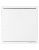 Единичен електрически ключ DeTech DE-9227-01, С рамка, Мат, Схема 1, 10A, 250V, За вграждане, IP20, Бял - 75105