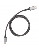 VCom Кабел USB 3.2 Gen2 Type-C / USB AM, 10Gbps, Black - CU401M-1m