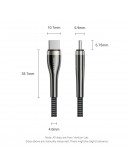 Vention кабел Cable - USB2.0 Type-C to Type-C - 5A Fast Charging, 240W, PD3.1, 1.2m -  CTYBAV
