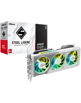 ASROCK Video Card AMD Radeon RX 9070 XT Steel