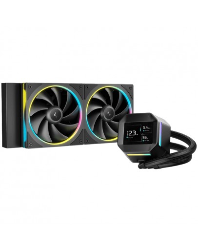 DeepCool LM240, 240mm CPU Liquid Cooler, 2.4
