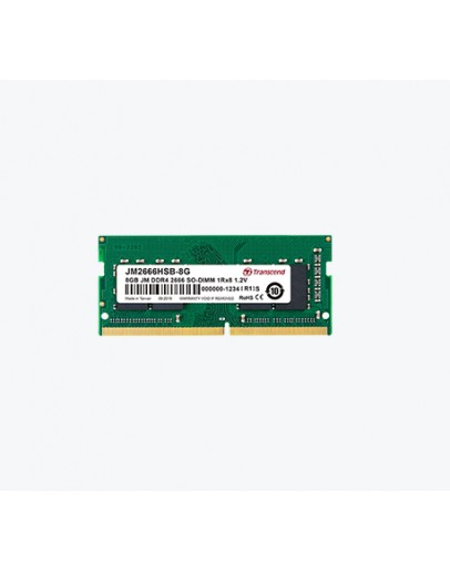 Transcend 4GB 260pin SO-DIMM DDR4 2666 1Rx8 512Mx8