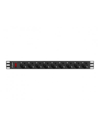 Lanberg power distribution unit (PDU) 19 1U 16A 9x