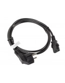 Lanberg CEE 7/7 -> IEC 320 C13 power cord 1.8m, bl