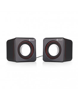 Тонколони Kisonli V400, 3W*2, USB, Черни - 22043