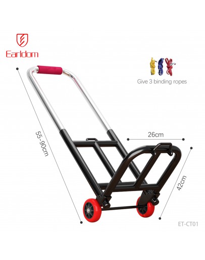 Товарна количка Earldom ET-CT01, Черен - 40531