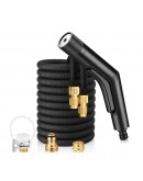 Пистолет за вода Remax YYS-491, Телескопичен маркуч, 15m, Черен - 40310