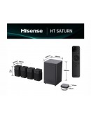 Hisense HT Saturn, 4.1.2Ch Sound Bar with Wireless