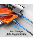 Vention Кабел USB 3.1 Type-C / USB 2.0 AM - 2.0M Black 5A Fast Charge - CORBH