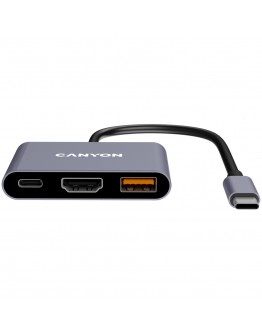 CANYON hub DS-4 3in1 USB-C