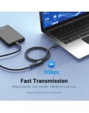Vention Кабел USB 3.0  Extension AM / AF - 5.0M Black - CBHBJ