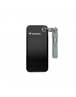 Verbatim Pocket SSD USB 3.2 Gen 2 512GB Black/Grey