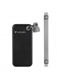 Verbatim Pocket SSD USB 3.2 Gen 2 512GB Black/Grey