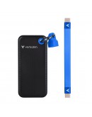 Verbatim Pocket SSD USB 3.2 Gen 2 512GB Black/Blue
