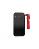 Verbatim Pocket SSD USB 3.2 Gen 2 512GB Black/Red