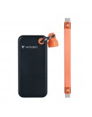 Verbatim Pocket SSD USB 3.2 Gen 2 512GB Black/Oran