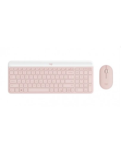 Logitech MK470 Slim Combo   - ROSE - US INT'L - IN