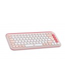 Logitech Pop Icon Keys - Rose - US INT'L - BT - N/