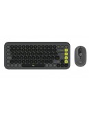 Logitech Pop Icon Combo - Graphite - US INT'L - BT