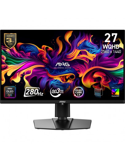 Монитор MSI MAG 271QP QD-OLED X28 Gaming Monitor