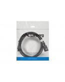 Lanberg extension power supply cable IEC 320 C13 -> C14 3m VDE