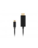 Lanberg USB-C (M) -> HDMI (M) cable 1.8m 4K 60Hz