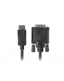 Lanberg display port (M) V1.2 -> DVI-D (M) (24+1) cable 1m