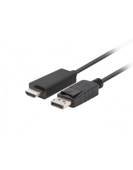 Lanberg display port (M) V1.1 -> HDMI (M) cable 3m