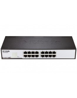D-Link 16-Port 10/100Mbps Fast Ethernet Unmanaged Switch