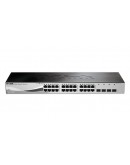 D-Link 24 10/100/1000 Base-T port with 4 x 1000Bas