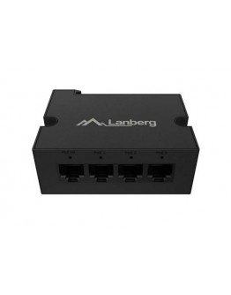 Lanberg Switch POE Extender DIN-FE4-AT-30W 1 x IN 