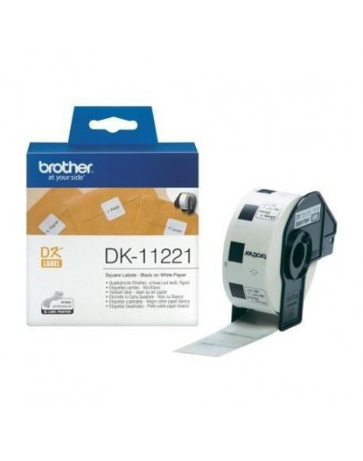 Brother DK-11221 Square Paper Labels