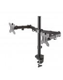 Neomounts Flat Screen Desk Mount (clamp/grommet) for 2 screens