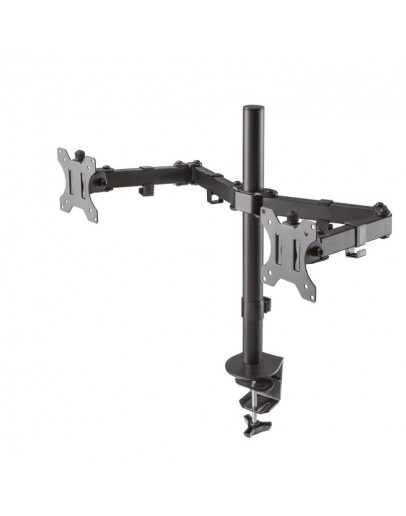 Neomounts Flat Screen Desk Mount (clamp/grommet) for 2 screens