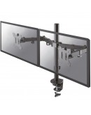 Neomounts Flat Screen Desk Mount (clamp/grommet) for 2 screens