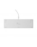 Genesis Mechanical Gaming Keyboard Thor 404 White RGB Backlight Gateron Yellow Pro