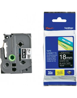 Brother TZe-345 Tape White on Black
