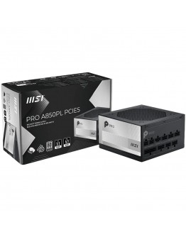 MSI PRO A850PL PCIE5, 850W, 80 Plus Platinum,