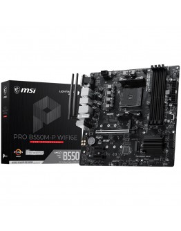 MSI PRO B550M-P WIFI6E, M-ATX, Socket AM4, 4
