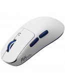 ROYAL KLUDGE M30 White Blue Gaming Mouse PAW