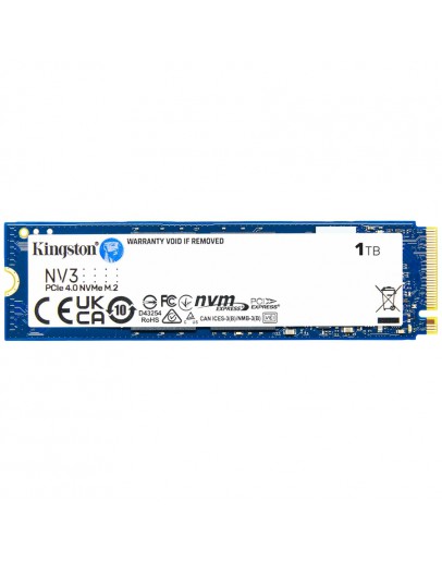 Kingston 1TB NV3 SSD M.2 2280 PCIe 4.0 NVMe,