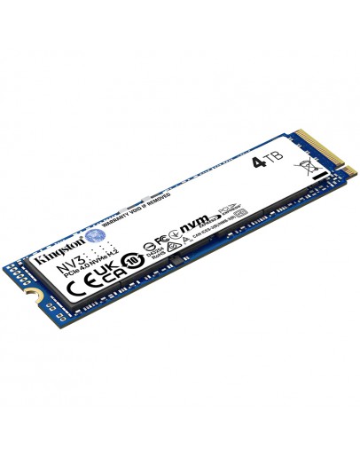 Kingston SSD 4TB NV3 M.2 2280 PCIe 4.0 NVMe SSD