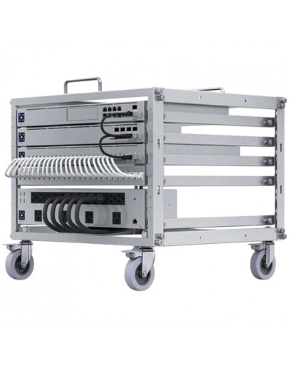 UniFi open frame 6U mobile rack, tool less