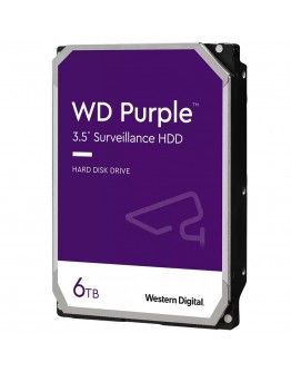 HDD Video Surveillance WD Purple 6TB CMR, 3.5'',