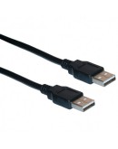 Кабел DeTech USB -USB M, HQ 3m -18077