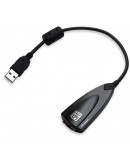 Звукова карта USB, DeTech, 7.1  - 17404