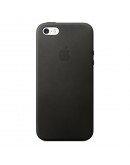 Apple iPhone SE Leather Case - Black