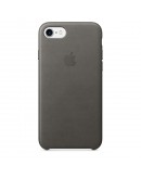 Apple iPhone 7 Leather Case - Storm Gray